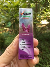 Dầu lăn thảo dược vfresh Lavender 8ml Indonesia